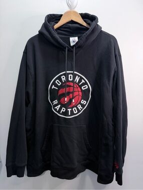 NBA Toronto Raptors Black Hoodie Size XXL